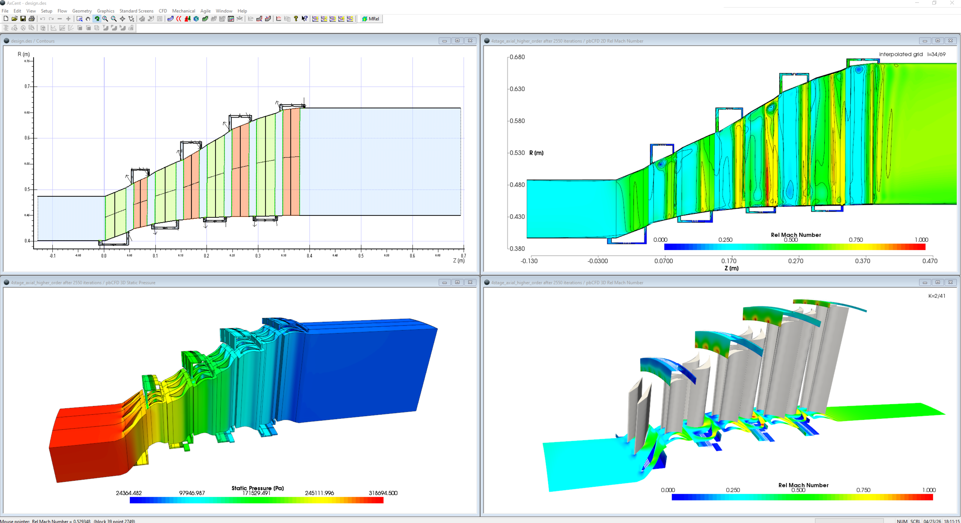 Secondary leakage path capabilities shown in AxCent with pbCFD integration
