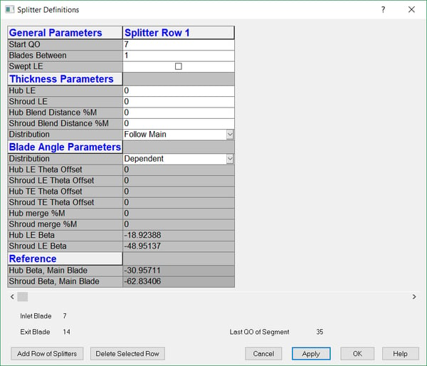 How to Define Splitters in AxCent