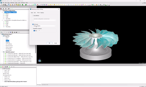 Reduce Turbomachinery Toolpath Complexity with Smarter Setup Planning