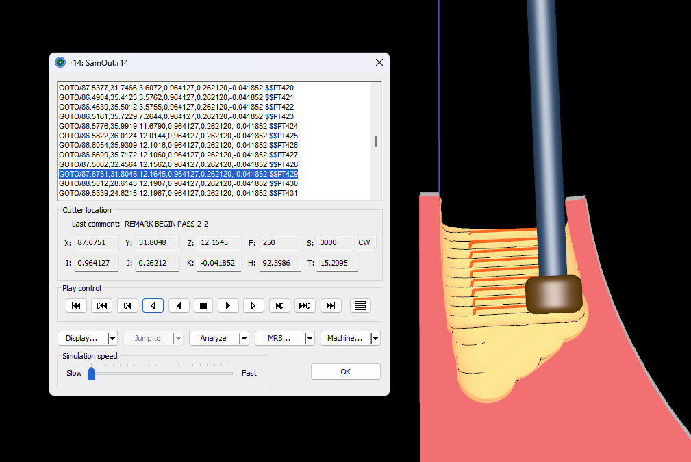 Undercutting support in MAX-PAC