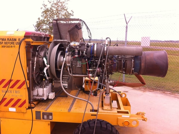V35 dynamometer testing an Apache Engine