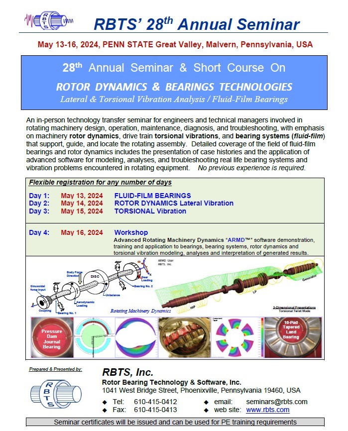 rotordynamic seminar 2024 pic-1