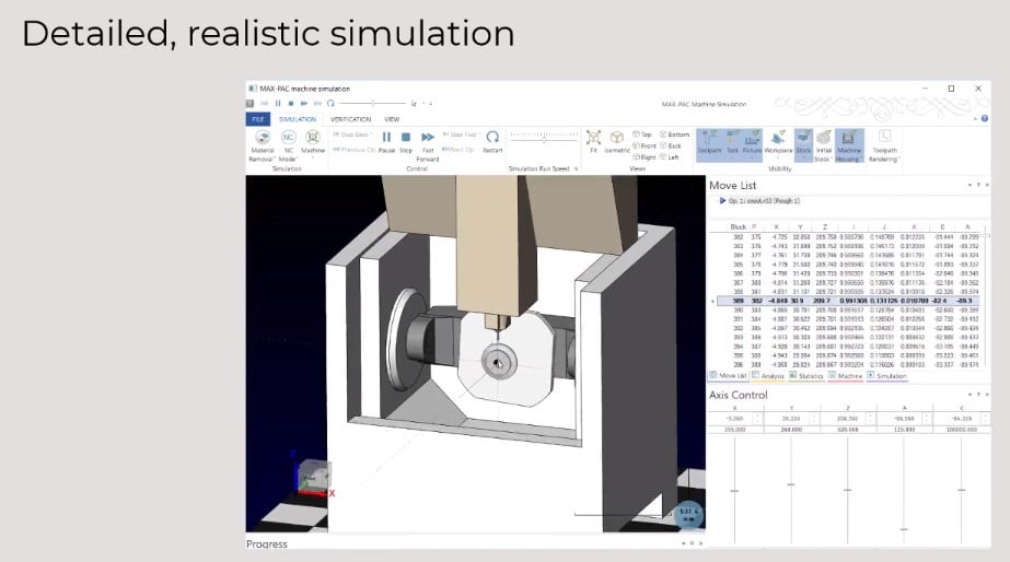 MAX-PAC 2020 Software Release With Machine Simulator