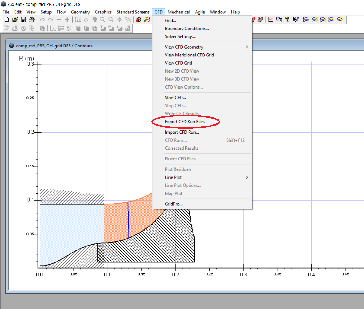 Export CFD Files Generate all workflow files up to run submission