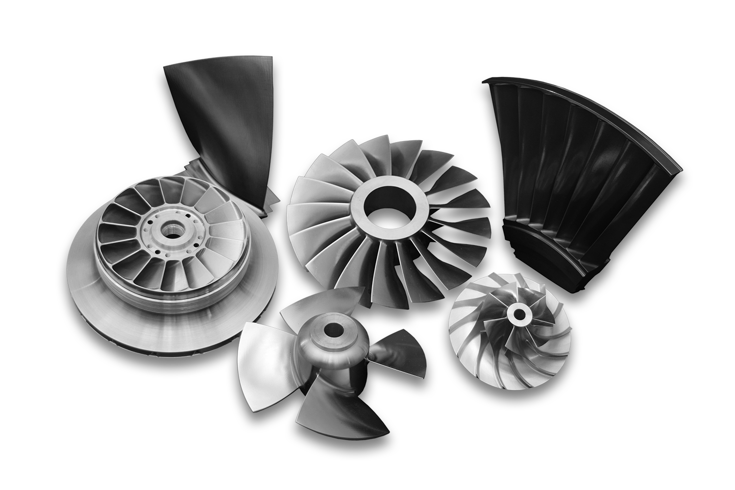 Examples of Parts Designed and Manufactured by Concepts NREC