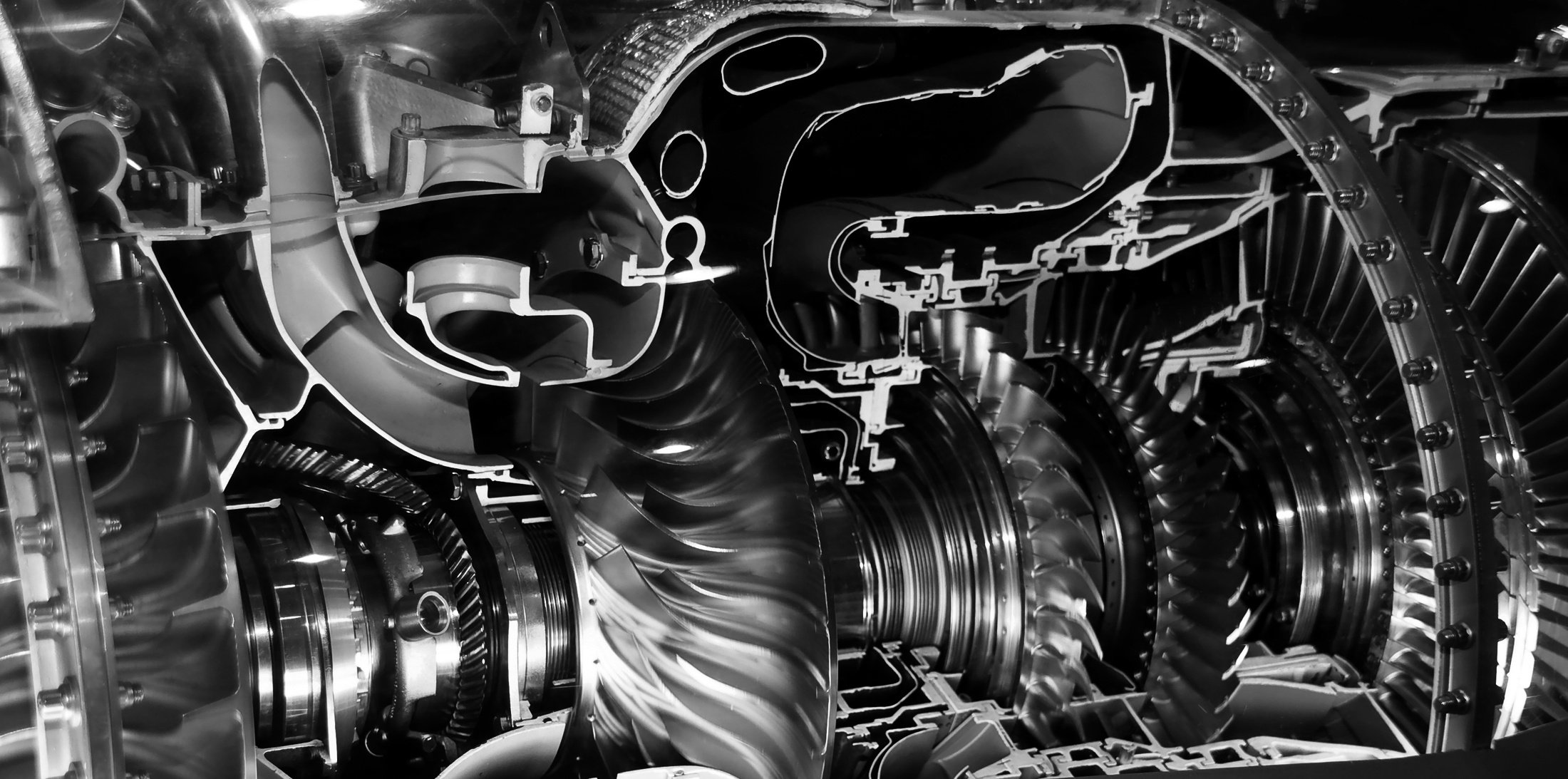 Jet Engine Large BW